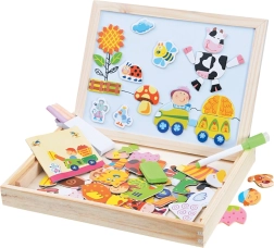 Tablă magnetică fermă 102 piese