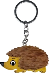 Breloc din lemn Arici