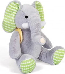 Elefant de pluș cu rucsăcel 20 cm BIGJIGS TOYS