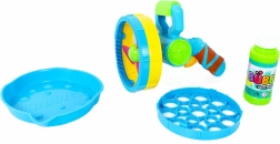 Mare pistolă de bule cu soluție de săpun