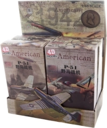 Avion pliabil 4D – set de construcție pentru adolescenți