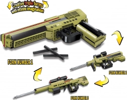 Qman Set de Construit Dilemă Arma 3în1