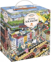 Puzzle Puzzlove Orașul Cracovia 1000 de piese