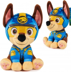 Pluș Chase din PAW Patrol Jungle Pups 18 cm
