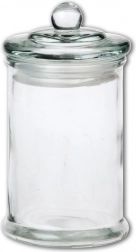 Borcan din sticlă pentru alimente 330 ml cu capac