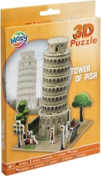 Puzzle 3D Turnul înclinat din Pisa 21 piese