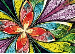 YAZZ puzzle floare colorată 1000 piese