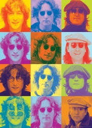 EUROGRAPHICS Puzzle Portrete colorate ale lui John Lennon 1000 piese