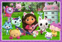 Puzzle Ravensburger Căsuța pisicii Gabby 35 piese