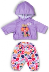 Baby born ținută cu glugă pentru păpuși 43 cm