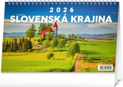 Calendar de birou Peisaj Slovac 2026