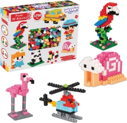 Set de construcție 3D PIXEL 1750 piese WOOPIE