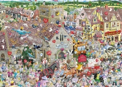 Puzzle Iubesc nunți și ospețe 1000 piese