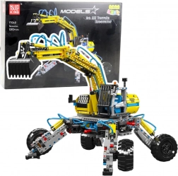 Set de construcție Excavator de Teren Mudking 1392 buc