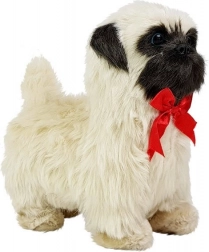 Mops interactiv din pluș – latră, se mișcă și merge