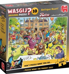 Jumbo Wasgij Retro Original 10: Vânătoarea de antichități! puzzle 1000 de piese