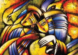 Puzzle față abstractă 1000 piese