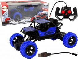 Mașină RC off-road 1:18 – albastră