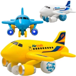 Avion trăgător vesel cu lumini și sunete