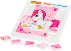Puzzle cu unicorn
