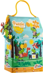Puzzle dinozauri 30 piese 29 × 18 cm