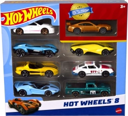 Set de mașinuțe 8 bucăți HOT WHEELS