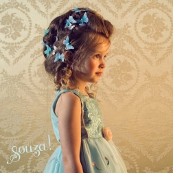 Souza! costum pentru copii prințesa Nicolette 5–7 ani (110–122 cm)