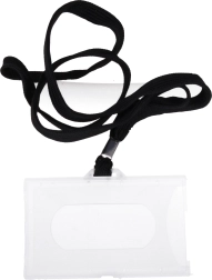 Ecuson de gât cu șnur de 45 cm – negru sau bleumarin