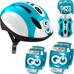 Set protecție copii albastru