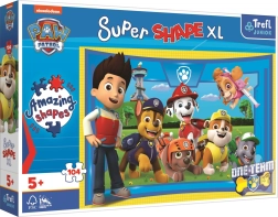 Puzzle 104 piese XL Super Shape – Patrula Cățelușilor: Prieteni canini