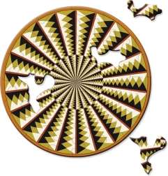 Puzzle rotunde CURIOSI Picoli Carusel 33 piese