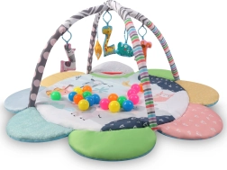 TinyMini saltea educativă de joacă 2în1 floare Zoo