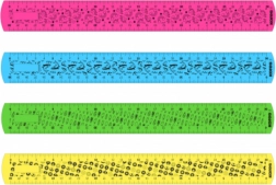 Riglă flexibilă 30 cm KORES