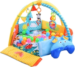 Salteluță și țarc de joacă pentru copii 2în1