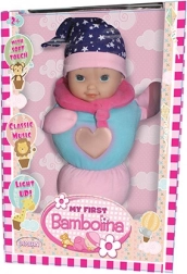 Bebeluș Bambolina 36 cm cu sunete și lumini