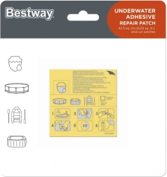 Set de petice de reparare pentru piscină Bestway