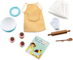 Haine pentru păpușa Lottie - cofetăreasă