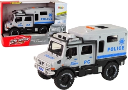 Vehicul de teren mobil pentru servicii urbane cu uși rabatabile, sunet și lumini