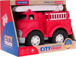 Autospecială de pompieri eco din bioplastic cu scară rotativă