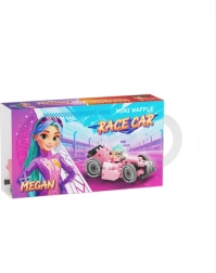 Mini Waffle 50 mașinuțe de curse roz