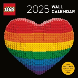Calendar de perete LEGO 2025 de la Chronicle Books