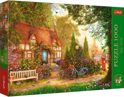 TREFL Puzzle Premium Plus Tea Time: Construcții rurale 1000 de piese