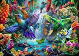 Puzzle Colibri tropicali 500 piese