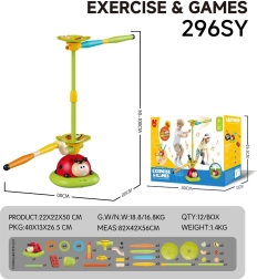 Set de jocuri sportive și de îndemânare 5‑în‑1 pentru copii
