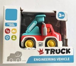 Mașină interactivă macara cu lumini și sunete