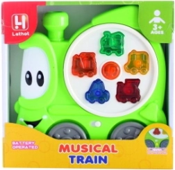 Trenuleț sonor cu efecte luminoase