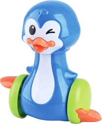 Playgo pinguin cu mecanism de întoarcere 13 cm