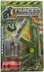 Set militar pentru copii 30 cm cu efecte luminoase și sonore