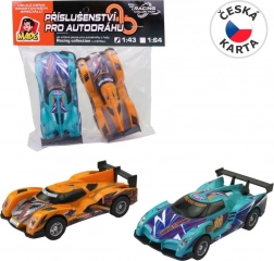 Mașinuțe de schimb pentru pistă auto 1:43 – set 2 buc