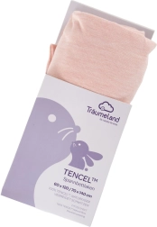 Cearșaf cu elastic Träumeland Tencel uni rose smoke